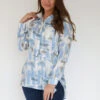 Mudflower - Brushstroke Printed Shirt