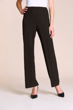 Wide Leg Jersey Trousers