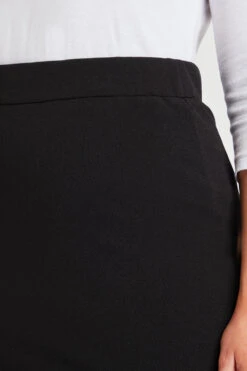 Plain Textured Jersey Pencil Skirt -Mod Vanta Sales Store 900066807 alt5