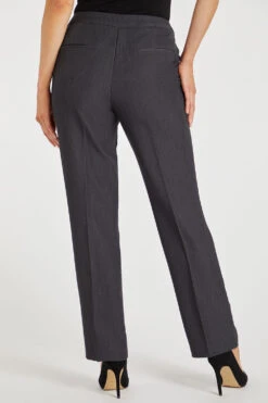 Fly Front Straight Leg Trousers -Mod Vanta Sales Store 900138733 alt4