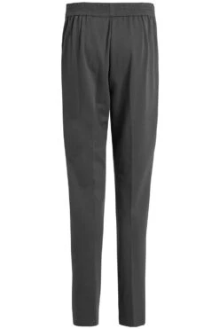 Tapered Leg Plain Ponte Trousers -Mod Vanta Sales Store 900224733 alt2