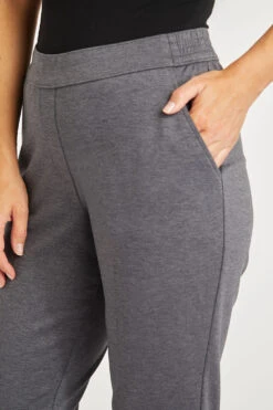 Tapered Leg Plain Ponte Trousers -Mod Vanta Sales Store 900224733 alt5