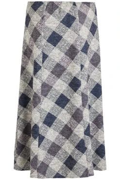 Check Soft Touch Panelled Skirt 9 Check Soft Touch Panelled Skirt -Mod Vanta Sales Store 900228033 alt2