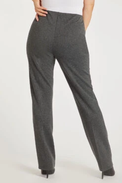 Wide Leg Textured Trousers -Mod Vanta Sales Store 900234615 alt4