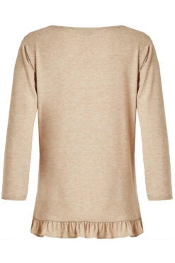 3/4 Sleeve Sequin Dragonfly V Neck Top -Mod Vanta Sales Store 900264952 alt2