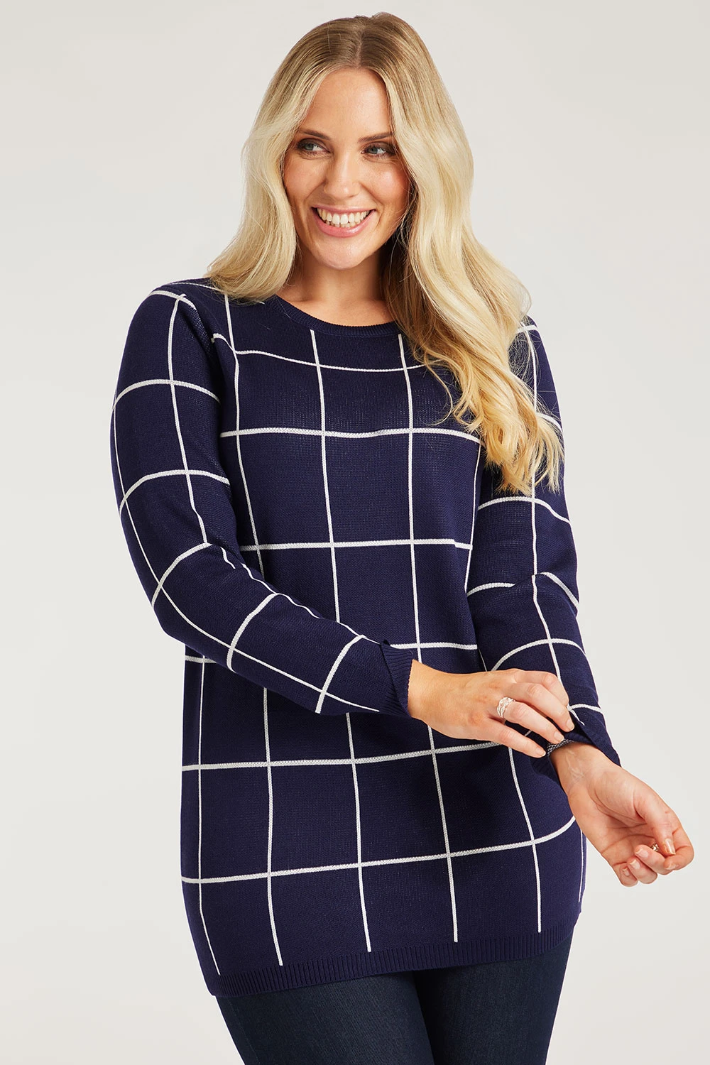 Grid Checked Tunic 3 Grid Checked Tunic