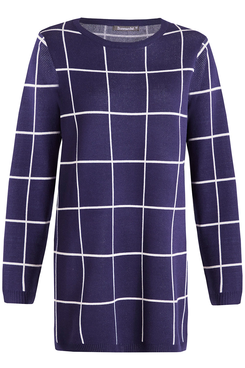 Grid Checked Tunic 4 Grid Checked Tunic - Image 2