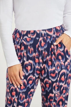 Animal Print Jersey Harem Pants -Mod Vanta Sales Store 900285353 alt61