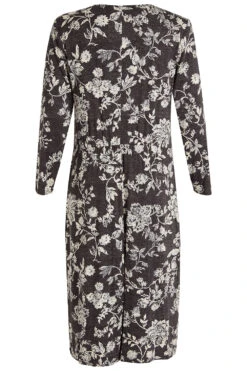 Floral Jersey Dress With Pockets -Mod Vanta Sales Store 900287333 alt2