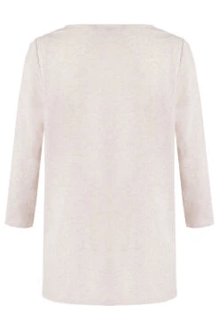 3/4 Sleeve Ditsy Fleur Print Tie Waist Top -Mod Vanta Sales Store 900296952 alt2