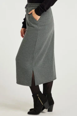 Plain Brushback Fabric Skirt -Mod Vanta Sales Store 900299733 alt4