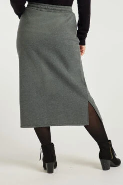 Plain Brushback Fabric Skirt -Mod Vanta Sales Store 900299733 alt5