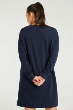 DASH - Plain Brushback Sweater Dress -Mod Vanta Sales Store 900301553 alt5