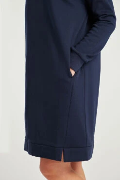 DASH - Plain Brushback Sweater Dress -Mod Vanta Sales Store 900301553 alt6