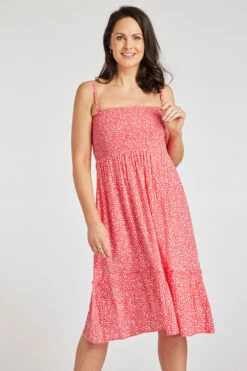 Ditsy Print Multiway Dress