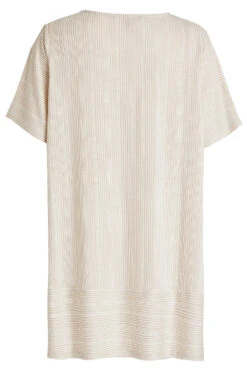 Short Sleeve Stripe Soft Touch Tunic 11 Short Sleeve Stripe Soft Touch Tunic -Mod Vanta Sales Store 900308981 alt2