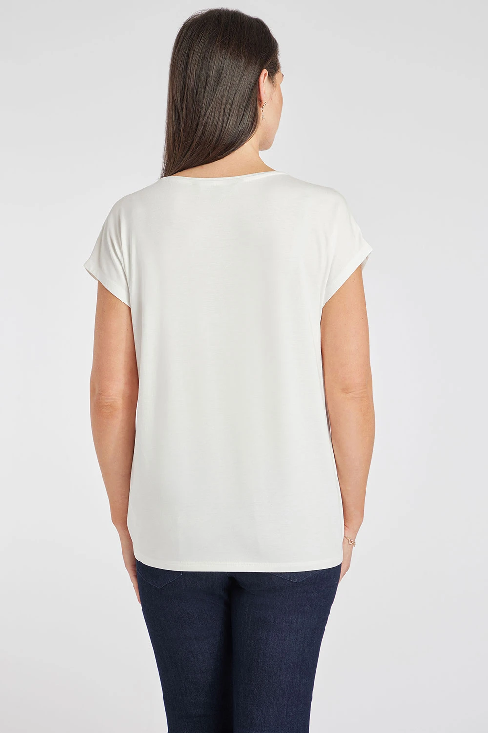 Short Sleeve Woven Palm Design Top 6 Short Sleeve Woven Palm Design Top - Image 4