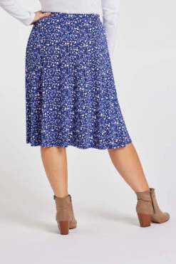 Ditsy Floral Design Midi Skirt -Mod Vanta Sales Store 900311253 alt41