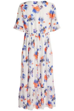 Watercolour Floral Chiffon Tea Dress -Mod Vanta Sales Store 900312093 alt2
