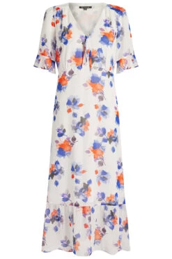 Watercolour Floral Chiffon Tea Dress -Mod Vanta Sales Store 900312093 default