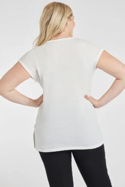 Short Sleeve Fuchsia Pink Design Top -Mod Vanta Sales Store 900313844 alt51