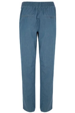 Tie Waist Chambray Trousers -Mod Vanta Sales Store 900323409 alt2