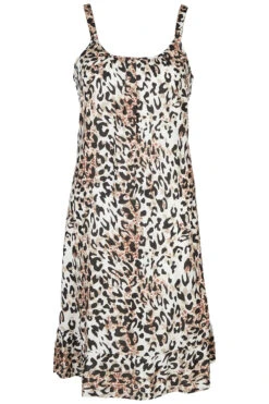 Animal Print Frill Hem Dress -Mod Vanta Sales Store 900333711 alt2