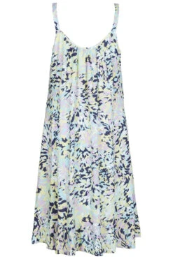 Multi Animal Print Frill Hem Dress -Mod Vanta Sales Store 900333803 alt2