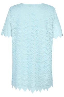 Short Sleeve Crochet Tunic -Mod Vanta Sales Store 900344403 alt512