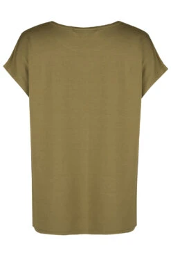 Short Sleeve Floral Placement Woven Front Top -Mod Vanta Sales Store 900345039 alt2