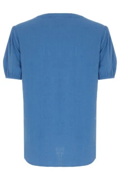 Embroidered Half Placket Overhead Shirt -Mod Vanta Sales Store 900345509 alt2