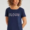 Short Sleeve Embroidered Bloom T-Shirt