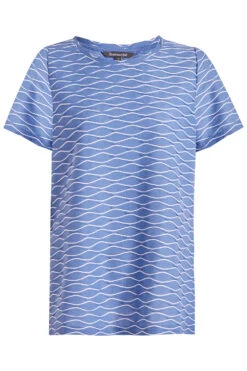 Short Sleeve Textured Print T-Shirt -Mod Vanta Sales Store 900347709 default