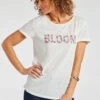 Short Sleeve Bloom Embroidered T-Shirt -Mod Vanta Sales Store 900347844 alt1