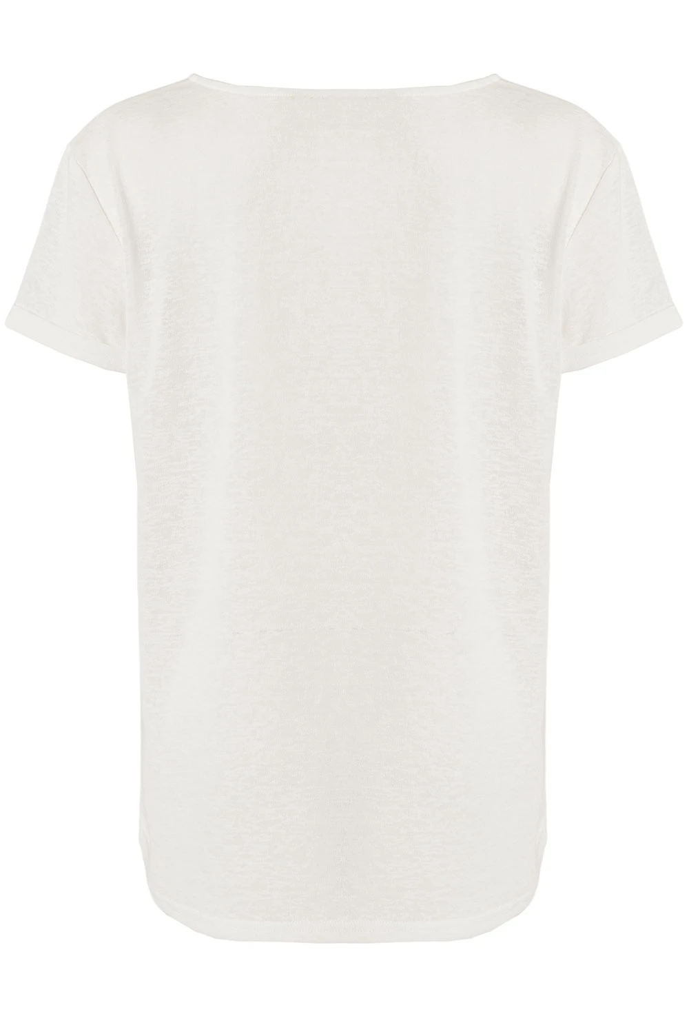 Short Sleeve Bloom Embroidered T-Shirt 5 Short Sleeve Bloom Embroidered T-Shirt - Image 3