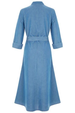 Chambray Shirt Dress -Mod Vanta Sales Store 900351126 alt212