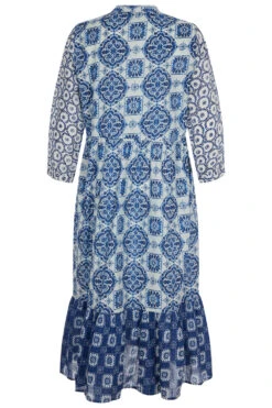 Painted Tiles Print Dress -Mod Vanta Sales Store 900351453 alt2