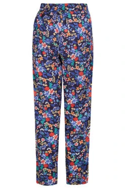 Multi Ditsy Print Woven Harem Pants -Mod Vanta Sales Store 900352953 alt2