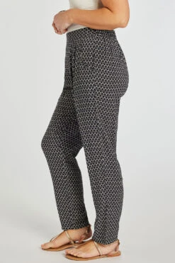 Foulard Print Woven Harem Pants -Mod Vanta Sales Store 900353207 alt4