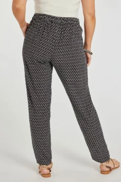 Foulard Print Woven Harem Pants -Mod Vanta Sales Store 900353207 alt5