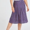 Foulard Dot Print Flippy Skirt