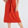 Panelled Jersey Skirt With Knot Detail -Mod Vanta Sales Store 900355171 alt1