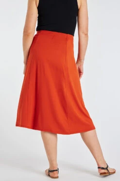 Panelled Jersey Skirt With Knot Detail -Mod Vanta Sales Store 900355171 alt4
