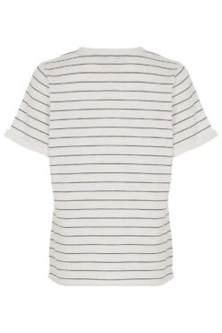 Autonomy - Striped T-Shirt With Embroidery Detail -Mod Vanta Sales Store 900355793 alt2