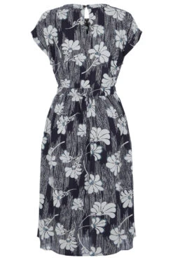 Autonomy - Graphic Floral Cotton Dress -Mod Vanta Sales Store 900356953 alt2