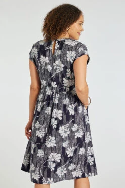 Autonomy - Graphic Floral Cotton Dress -Mod Vanta Sales Store 900356953 alt5