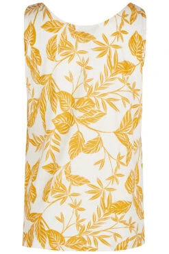 Sleeveless Knot Shoulder Mono Leaf Vest -Mod Vanta Sales Store 900358444 alt2