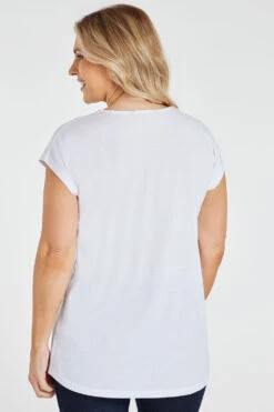 Short Sleeve Tropical Flower Print T-Shirt -Mod Vanta Sales Store 900358944 alt5