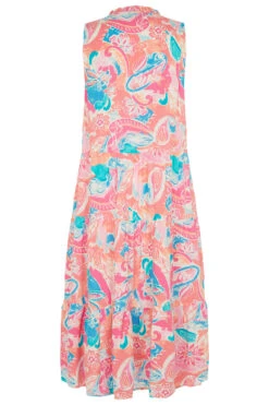 Sleeveless Ruffle Neckline Tiered Dress 14 Sleeveless Ruffle Neckline Tiered Dress -Mod Vanta Sales Store 900365263 alt2