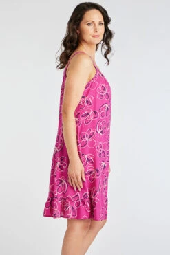 Simple Daisy Frill Hem Sundress -Mod Vanta Sales Store 900368063 alt3